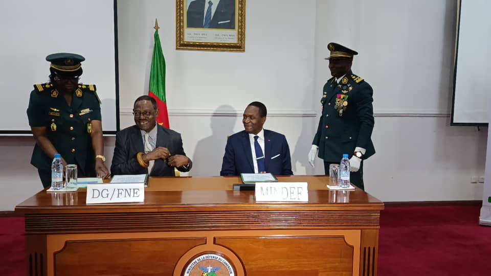 Signature de convention : MINDEF - FNE